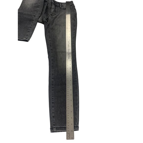 Simply Vera Vera Wang Grey Womens Slim Fit Denim Jeans Size 4P - Picture 7 of 14